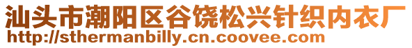 汕頭市潮陽(yáng)區(qū)谷饒松興針織內(nèi)衣廠