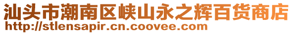 汕頭市潮南區(qū)峽山永之輝百貨商店