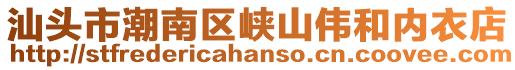 汕頭市潮南區(qū)峽山偉和內(nèi)衣店