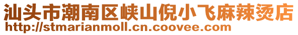 汕頭市潮南區(qū)峽山倪小飛麻辣燙店