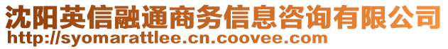 沈陽英信融通商務(wù)信息咨詢有限公司