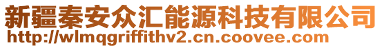 新疆秦安眾匯能源科技有限公司