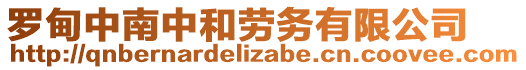 羅甸中南中和勞務(wù)有限公司