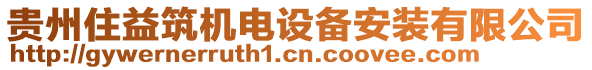 貴州住益筑機電設(shè)備安裝有限公司