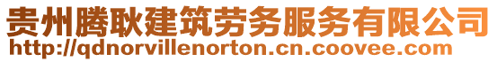 貴州騰耿建筑勞務(wù)服務(wù)有限公司