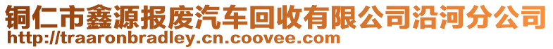 銅仁市鑫源報(bào)廢汽車回收有限公司沿河分公司