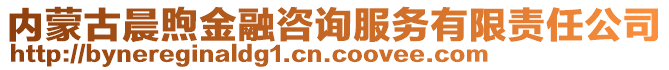 內(nèi)蒙古晨煦金融咨詢服務有限責任公司