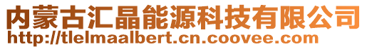 内蒙古汇晶能源科技有限公司