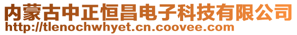 內(nèi)蒙古中正恒昌電子科技有限公司