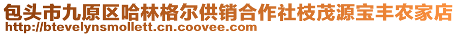 包頭市九原區(qū)哈林格爾供銷合作社枝茂源寶豐農(nóng)家店