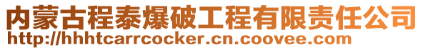 內(nèi)蒙古程泰爆破工程有限責(zé)任公司