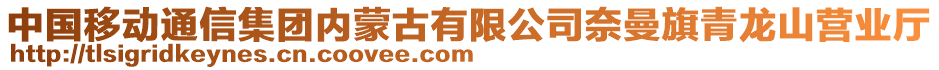 中國(guó)移動(dòng)通信集團(tuán)內(nèi)蒙古有限公司奈曼旗青龍山營(yíng)業(yè)廳