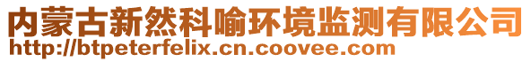 內(nèi)蒙古新然科喻環(huán)境監(jiān)測(cè)有限公司