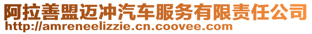 阿拉善盟邁沖汽車服務有限責任公司