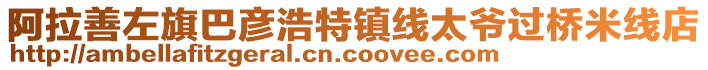 阿拉善左旗巴彥浩特鎮(zhèn)線太爺過橋米線店