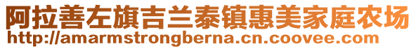 阿拉善左旗吉蘭泰鎮(zhèn)惠美家庭農(nóng)場