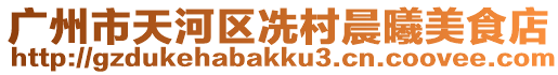 廣州市天河區(qū)冼村晨曦美食店