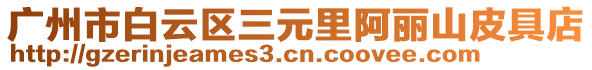 廣州市白云區(qū)三元里阿麗山皮具店