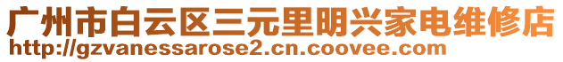 廣州市白云區(qū)三元里明興家電維修店