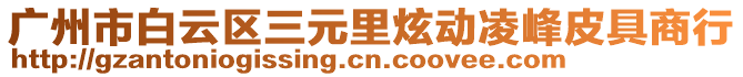 廣州市白云區(qū)三元里炫動凌峰皮具商行