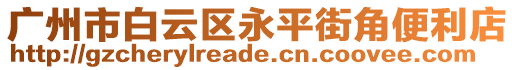 廣州市白云區(qū)永平街角便利店