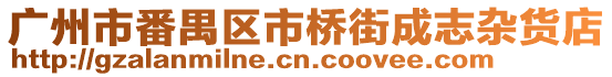 廣州市番禺區(qū)市橋街成志雜貨店