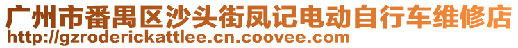 廣州市番禺區沙頭街鳳記電動自行車維修店