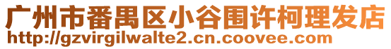 廣州市番禺區小谷圍許柯理發店