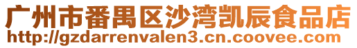 廣州市番禺區沙灣凱辰食品店