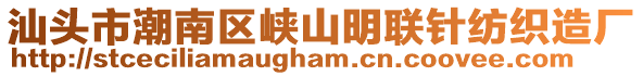 汕头市潮南区峡山明联针纺织造厂