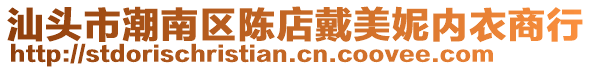 汕頭市潮南區(qū)陳店戴美妮內(nèi)衣商行