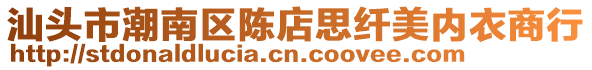 汕頭市潮南區(qū)陳店思纖美內(nèi)衣商行