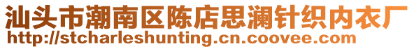 汕頭市潮南區(qū)陳店思瀾針織內(nèi)衣廠