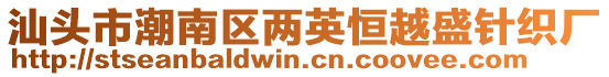 汕頭市潮南區(qū)兩英恒越盛針織廠