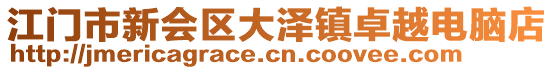 江门市新会区大泽镇卓越电脑店