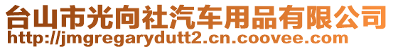 臺山市光向社汽車用品有限公司