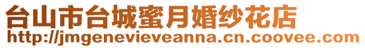 臺(tái)山市臺(tái)城蜜月婚紗花店