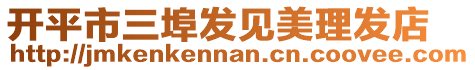 開平市三埠發見美理發店