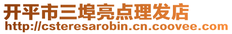 開平市三埠亮點理發店