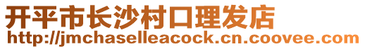 開平市長沙村口理發店
