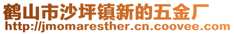 鶴山市沙坪鎮(zhèn)新的五金廠