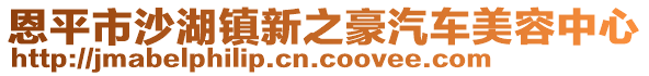 恩平市沙湖鎮(zhèn)新之豪汽車美容中心