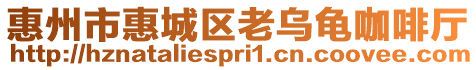 惠州市惠城區(qū)老烏龜咖啡廳