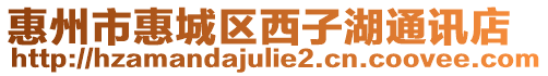 惠州市惠城區(qū)西子湖通訊店