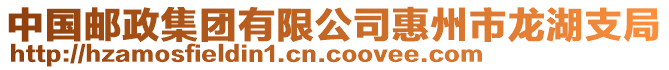 中國郵政集團有限公司惠州市龍湖支局
