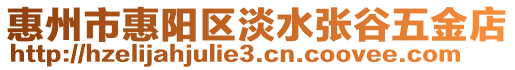 惠州市惠陽區(qū)淡水張谷五金店