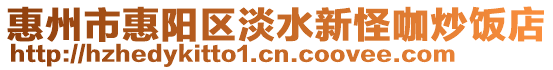 惠州市惠陽區淡水新怪咖炒飯店