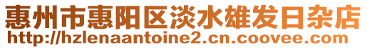 惠州市惠陽(yáng)區(qū)淡水雄發(fā)日雜店
