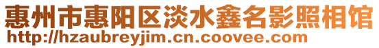 惠州市惠陽區淡水鑫名影照相館