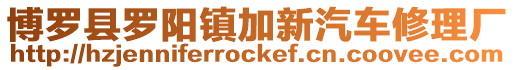 博羅縣羅陽鎮加新汽車修理廠